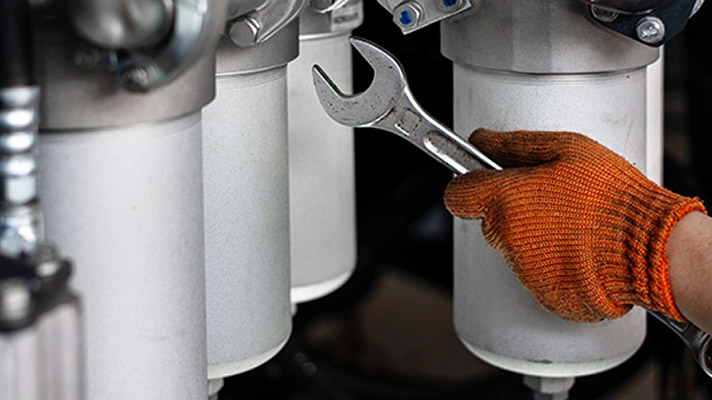 Función de los elementos filtrantes hidráulicos