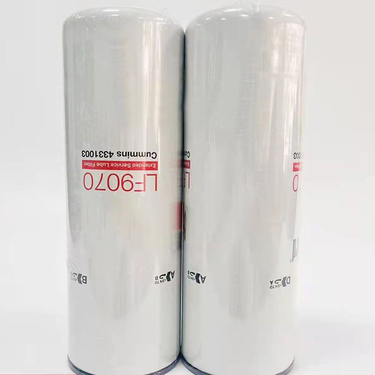 Reemplazo del filtro de aceite de Terex T6450551